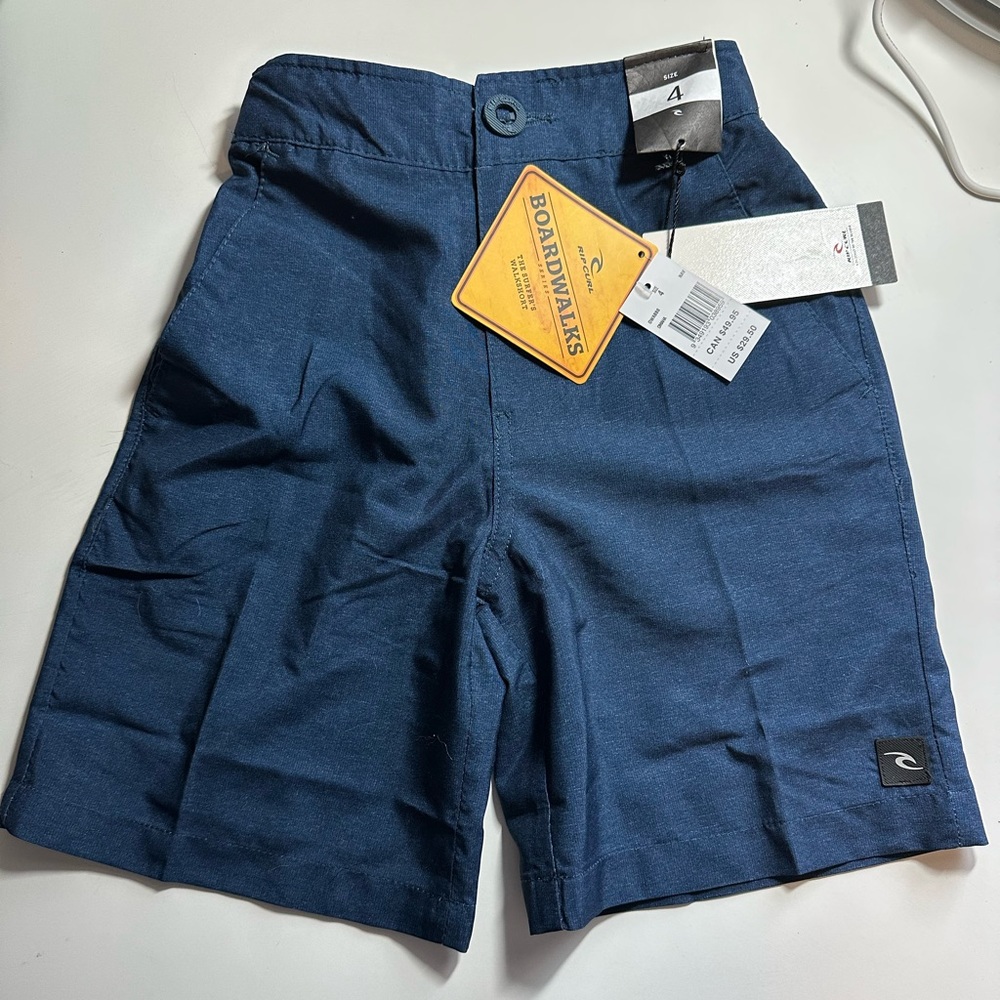 Little boy rip curl boardwalk shorts amphibian